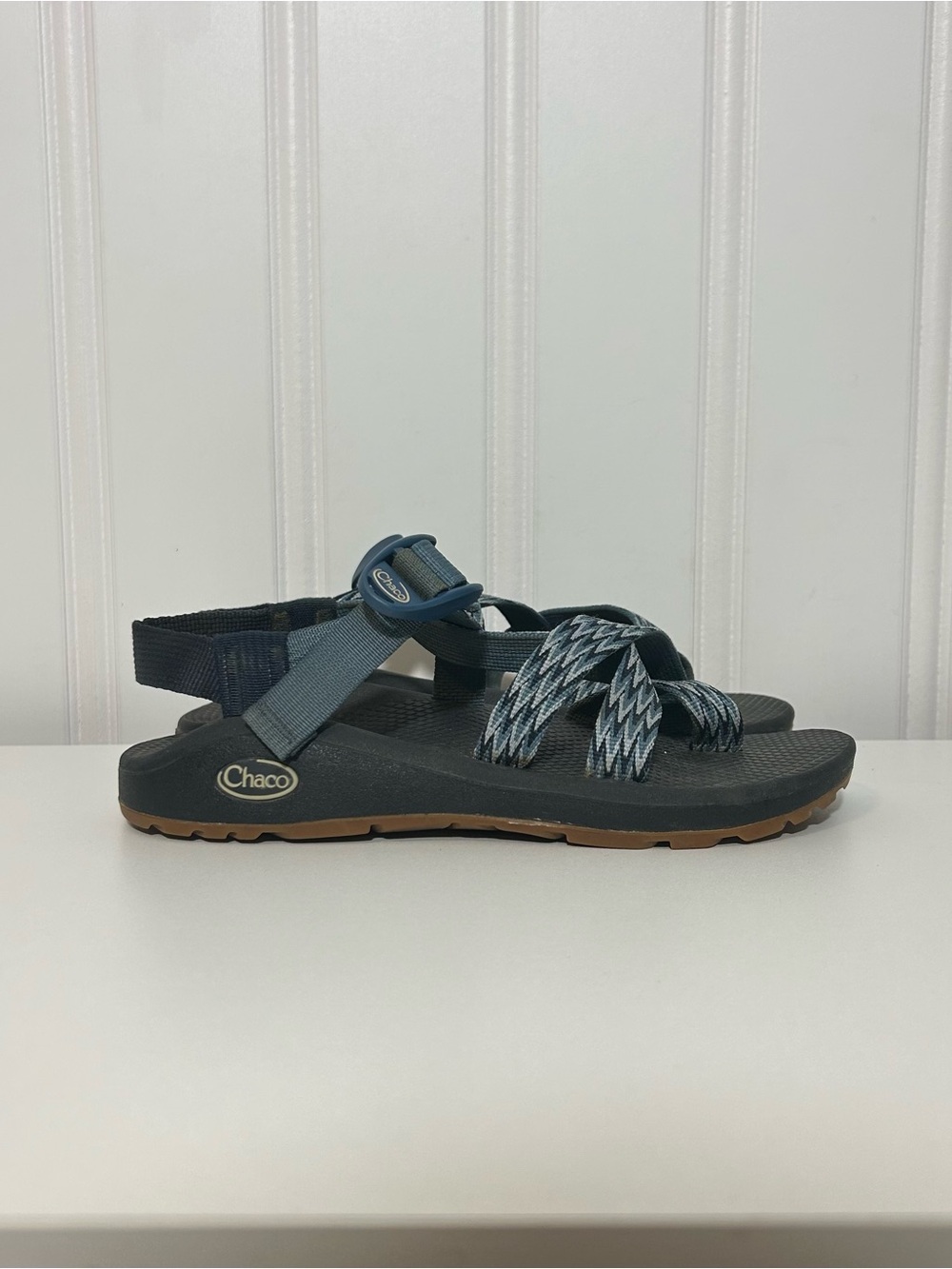 Chaco z2 cloud blue Strappy Sandals